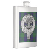 Flasque Clan Hamilton Crest & Hunter Tartan (Droite)