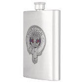 Flasque Clan Hamilton Crest & Tartan (Gauche)