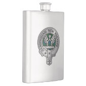 Flasque Clan Johnstone Crest & Tartan (Droite)