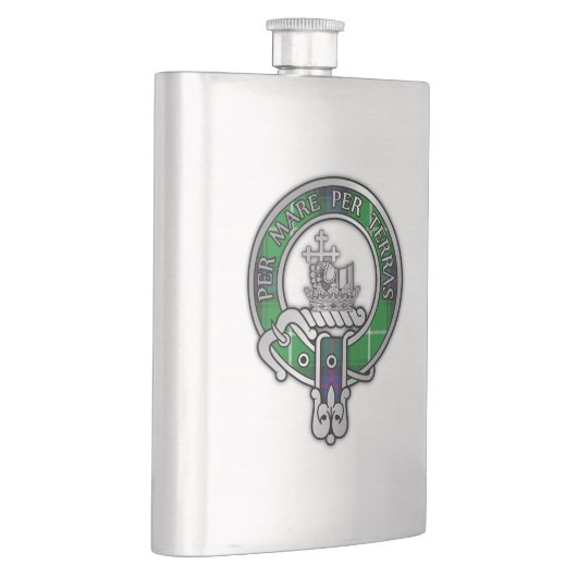 Flasque Clan MacDonald Crest Flask (Droite)