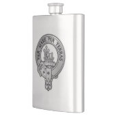 Flasque Clan MacDonald Crest Flask (Gauche)