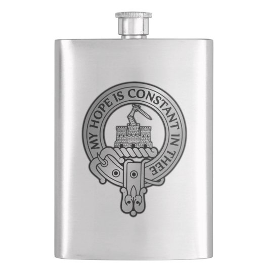 Flasque Clan MacDonald de Clanranald Crest (devant)