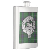 Flasque Clan MacDonald de Isles Crest & Tartan (Droite)