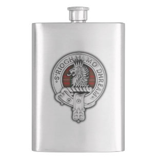 Flasque Clan MacGregor Crest & Tartan