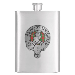 Flasque Clan MacGregor Crest & Tartan