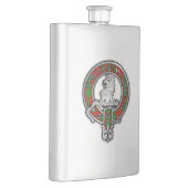Flasque Clan MacGregor Crest & Tartan Flask (Droite)