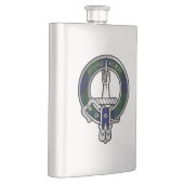 Flasque Clan MacKay Tartan Crest (Droite)