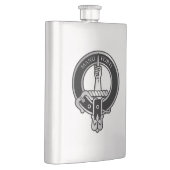 Flasque Clan MacKay Tartan Crest Flask (Droite)