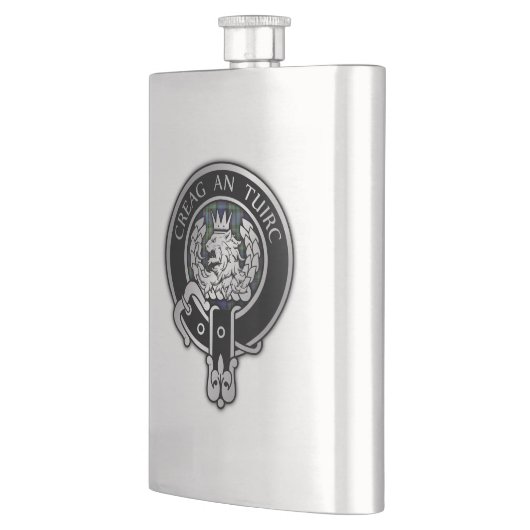 Flasque Clan MacLaren Crest Flask (Gauche)