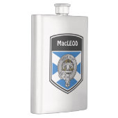 Flasque Clan MacLeod Crest & Tartan (Droite)