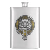Flasque Clan MacLeod Crest & Tartan Flask (devant)