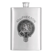 Flasque Clan MacPherson Crest & Tartan (devant)