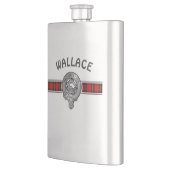 Flasque Clan Wallace (Modifier) Crest & Tartan (Gauche)