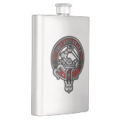 Flasque Clan Wallace Tartan Crest (Droite)
