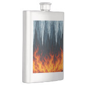Flasque Clash classique de flamme et de glace (Droite)