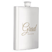 Flasque Classe Grad de 2024 or script personnalisé texte (Droite)