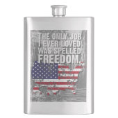 Flasque Classic Flask – Freedom Job (devant)