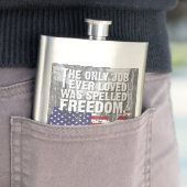Flasque Classic Flask – Freedom Job (En situation)