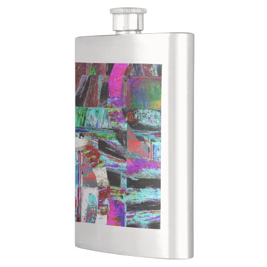 Flasque Classic Flask – Neon Pulse (Gauche)