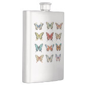 Flasque Classique Papillon | Cadeau pour Elle (Droite)
