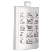 Flasque Classique Unicorne Antique Mythique Magie Créature (Droite)