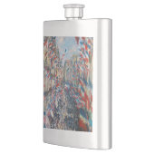 Flasque Claude Monet - La Rue Montorgueil - Paris (Gauche)