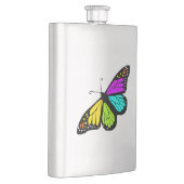 Flasque Clipart coloré de papillon (Droite)