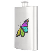 Flasque Clipart coloré de papillon (Gauche)