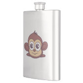 Flasque Clipart de singe mignon (Gauche)