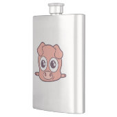 Flasque Clipart mignon de porc (Gauche)