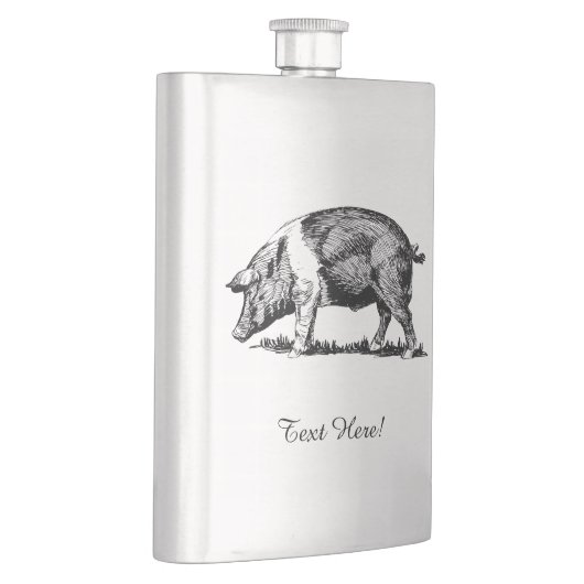 Flasque Cochon (Droite)