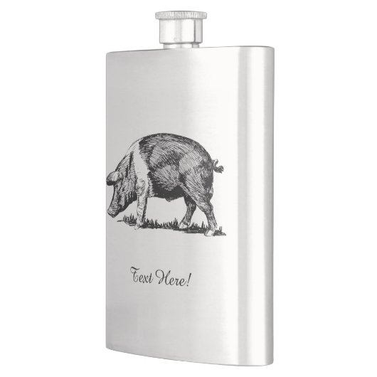 Flasque Cochon (Gauche)