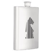 Flasque CODE DE BAR DE CHEVALIER Motif Design (Droite)