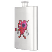 Flasque Cœur brisé  (Gauche)