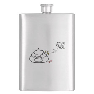 Flasque Coeur brisé Poop - Brootsch le PooPoo