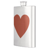 Flasque Coeur rouge clair (Gauche)