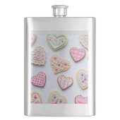 Flasque Coeurs de la Saint Valentin (devant)