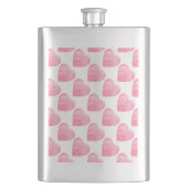 Flasque Coeurs roses (devant)