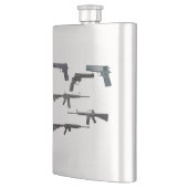 Flasque Collage d'armes (Gauche)