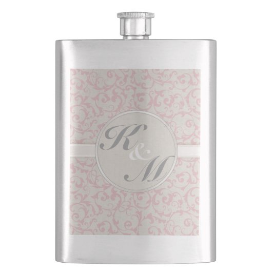 Flasque Collection de Mariages rose SmartElegance (devant)