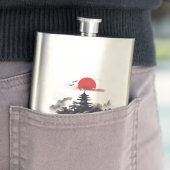 Flasque Collection de style japonais (En situation)
