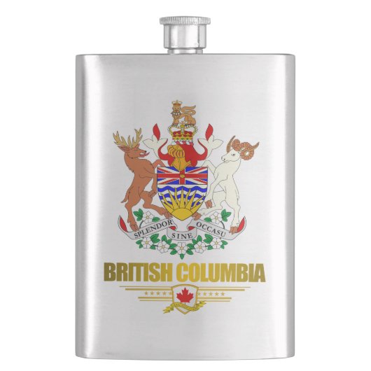 Flasque Colombie-Britannique (devant)
