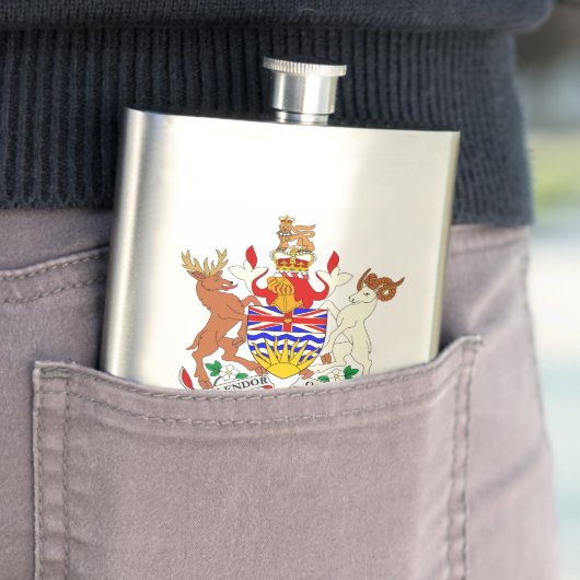 Flasque Colombie-Britannique (En situation)