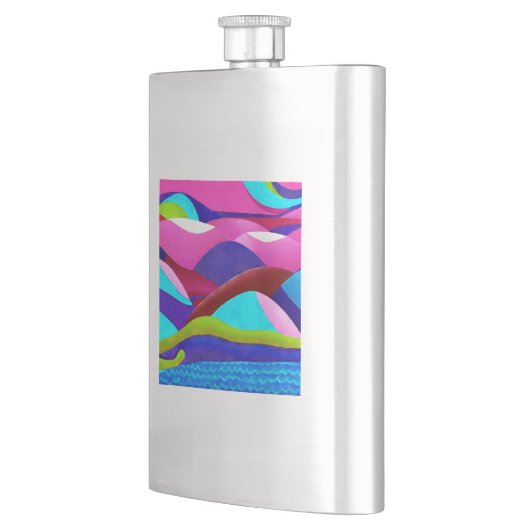 Flasque Coloré Ocean Hills (Gauche)