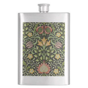 Flasque Conception botanique florale persane de William Mo