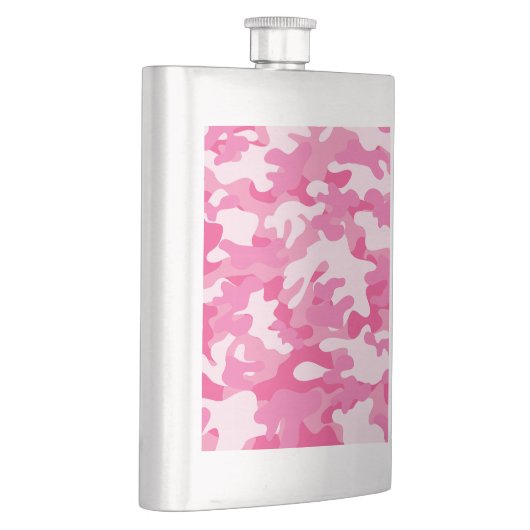 Flasque Conception de caméscopes rose et blanc (Droite)