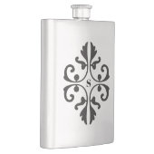 Flasque Conception de défilement avec monogramme (Droite)