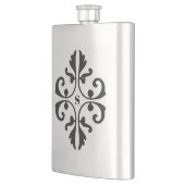 Flasque Conception de défilement avec monogramme (Gauche)