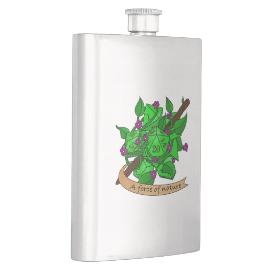 Flasque Conception de dés Druid (Droite)