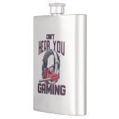 Flasque Conception de jeux avec casque (Gauche)